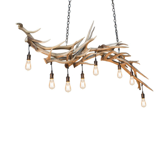 Meyda Lighting Antlers 69 Inch 3 Light Mini Chandelier Cp745720