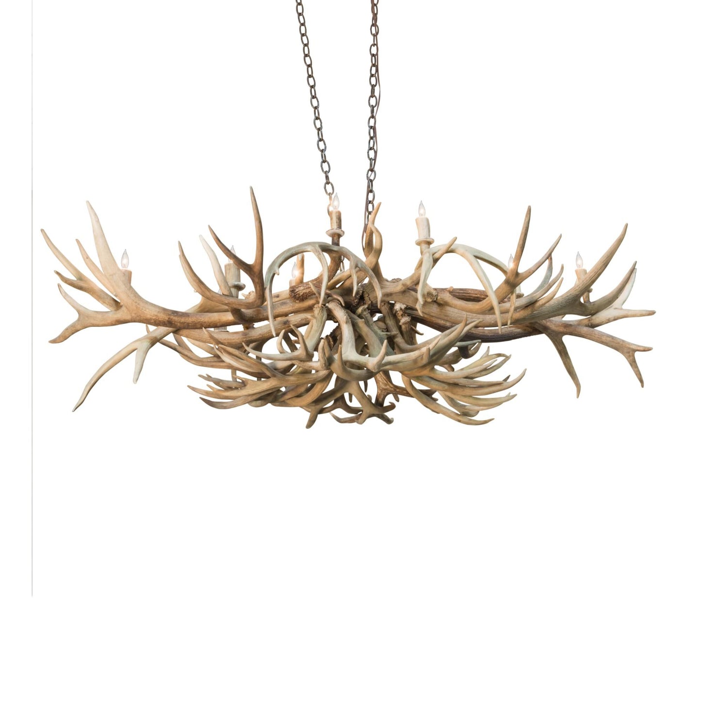 Meyda Lighting Antlers 71 Inch 10 Light Chandelier Cp744140