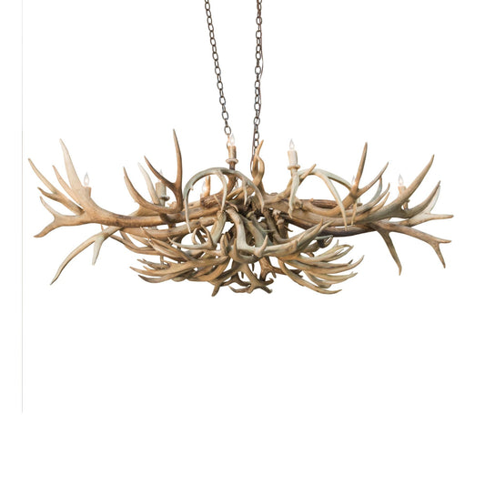 Meyda Lighting Antlers 71 Inch 10 Light Chandelier Cp744140