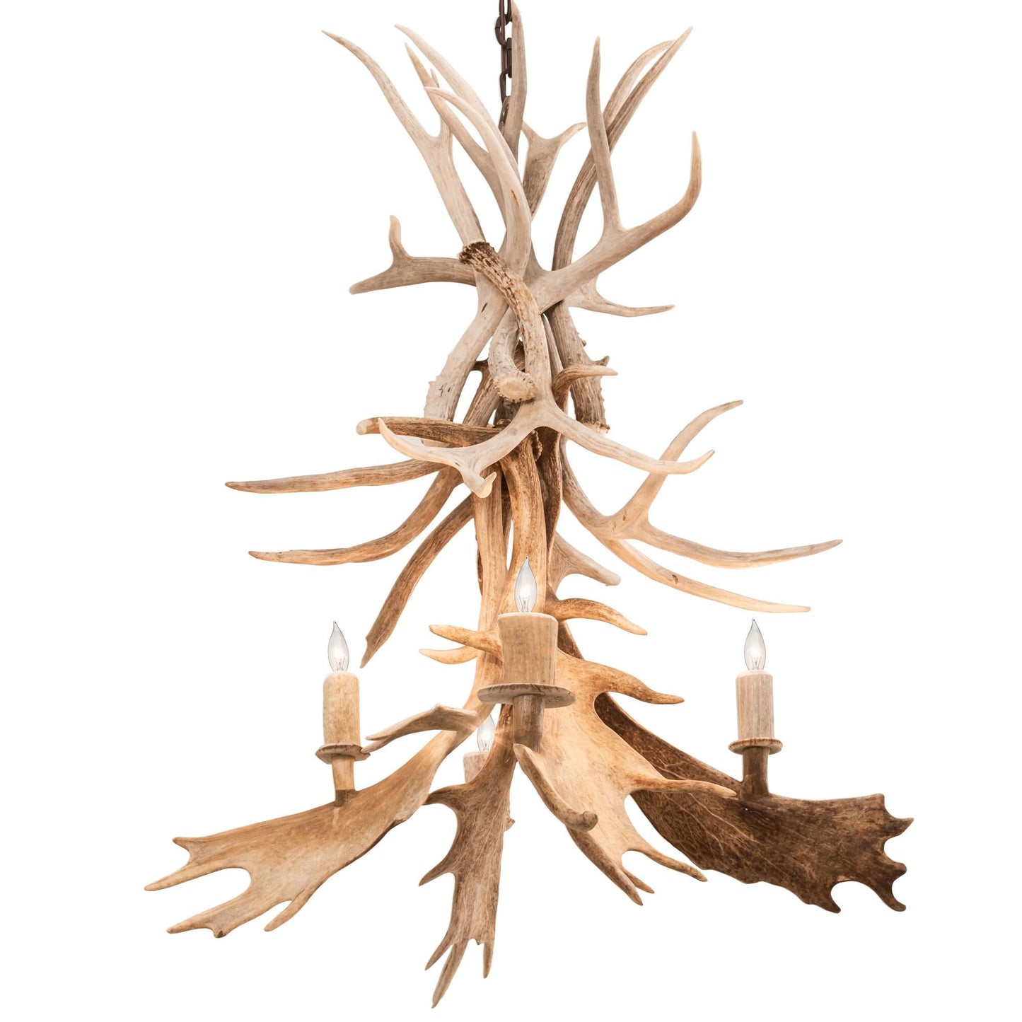 Meyda Lighting Antlers 28 Inch Chandelier Cp744291