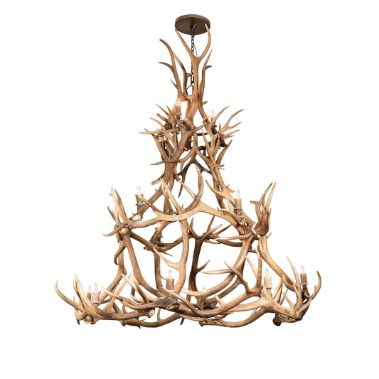 Meyda Lighting Antlers 72 Inch 4 Light Chandelier Cp744576