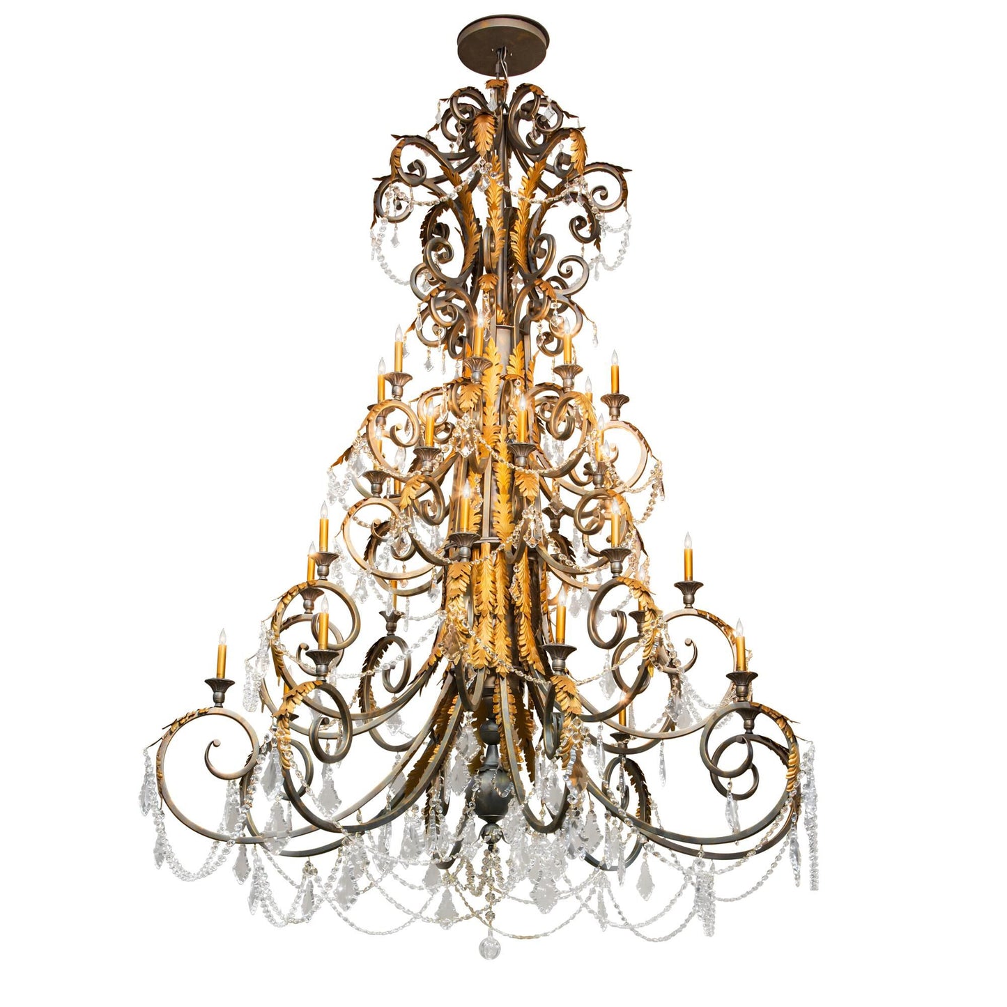 Meyda Lighting Serratina 78 Inch Chandelier Cp744606