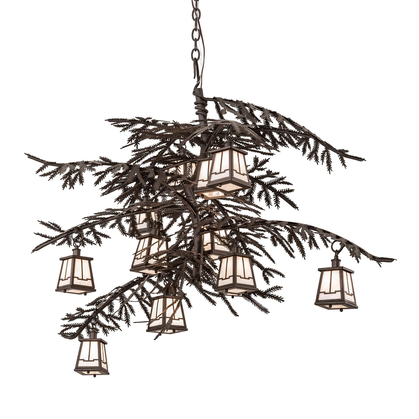 Meyda Lighting Pine Branch 54 Inch 2 Light Chandelier Cp744312