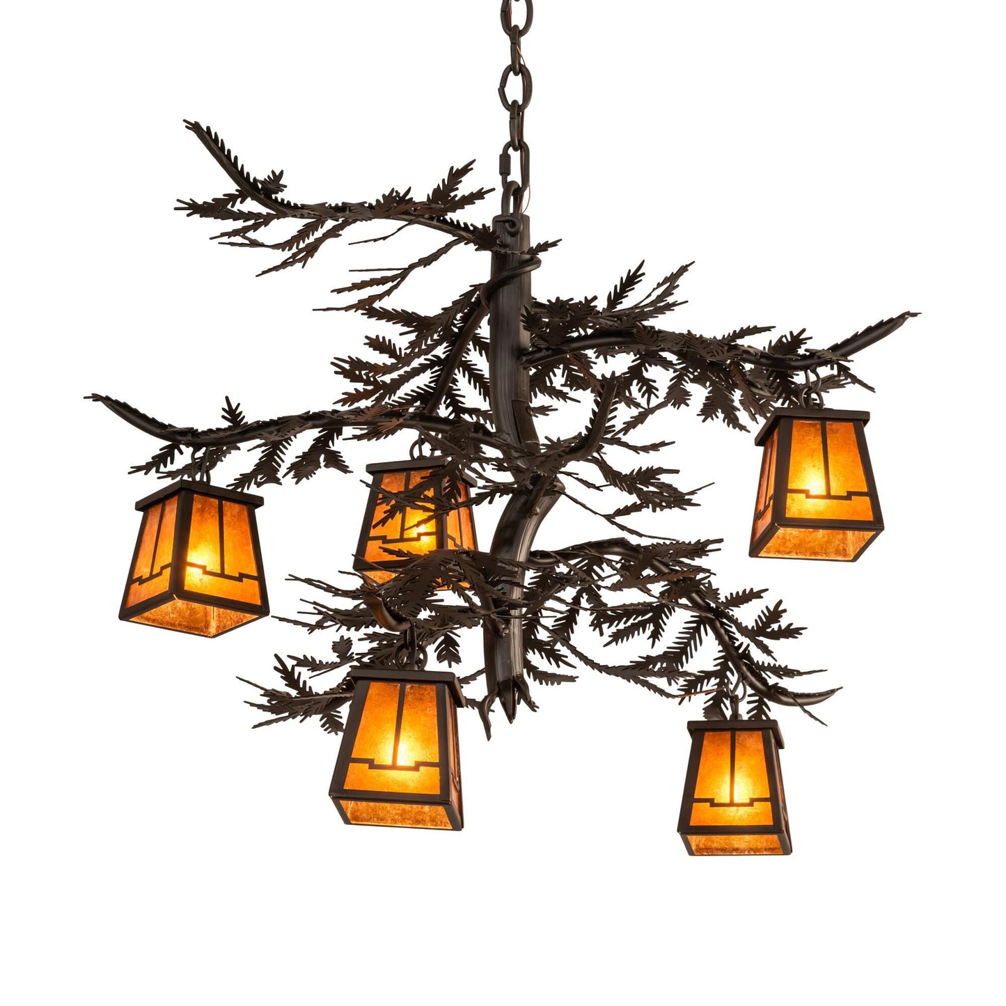 Meyda Lighting Pine Branch 29 Inch 2 Light Chandelier Cp744165