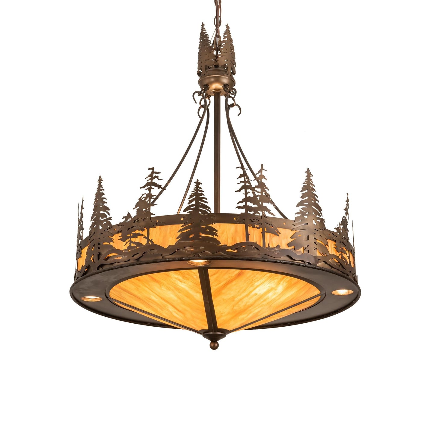 Meyda Lighting Tall Pines 30 Inch Large Pendant Cp745447