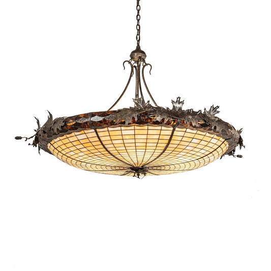 Meyda Lighting Oak Leaf And Acorn 52 Inch Large Pendant Cp745433