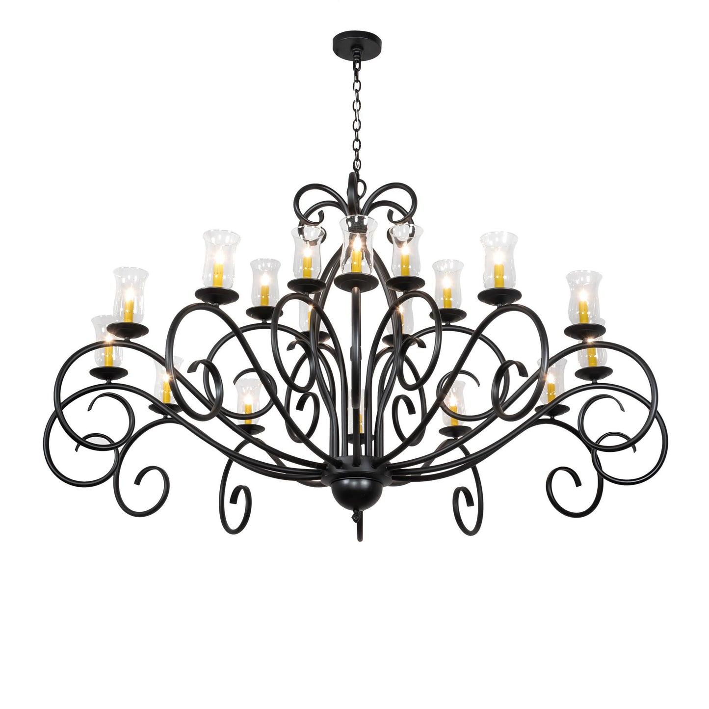 Meyda Lighting Sienna 72 Inch 8 Light Chandelier Cp744353