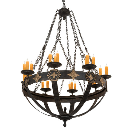 Meyda Lighting Neapolis 60 Inch 24 Light Chandelier Cp744568