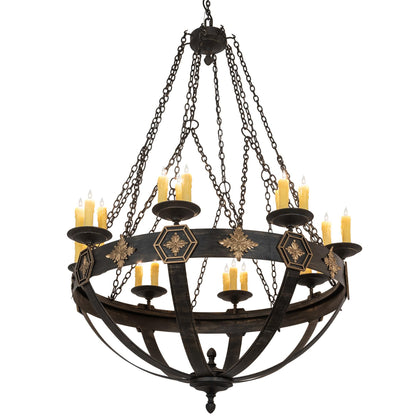 Meyda Lighting Neapolis 60 Inch 24 Light Chandelier Cp744568