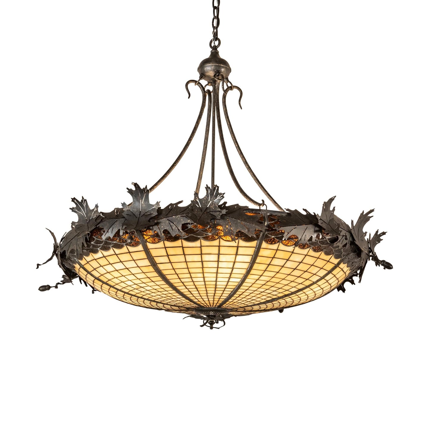 Meyda Lighting Greenbriar Oak 40 Inch Large Pendant Cp745450