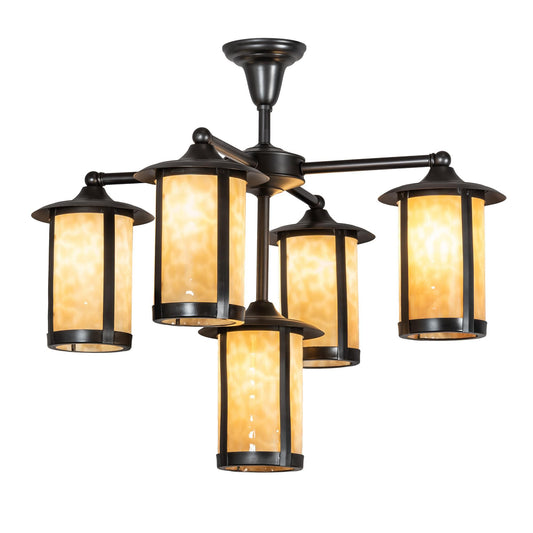 Meyda Lighting Fulton 30 Inch 5 Light Chandelier Cp744152