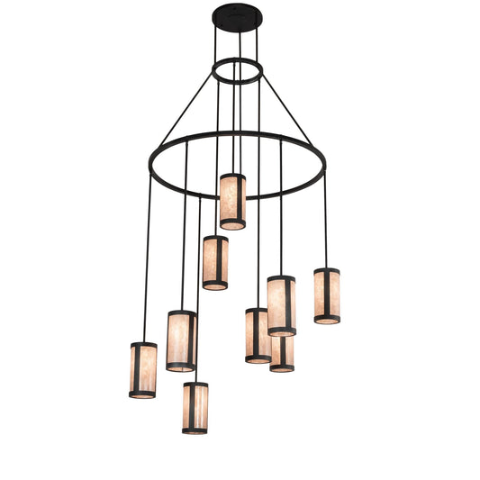 Meyda Lighting Cartier 48 Inch 6 Light Chandelier Cp744629