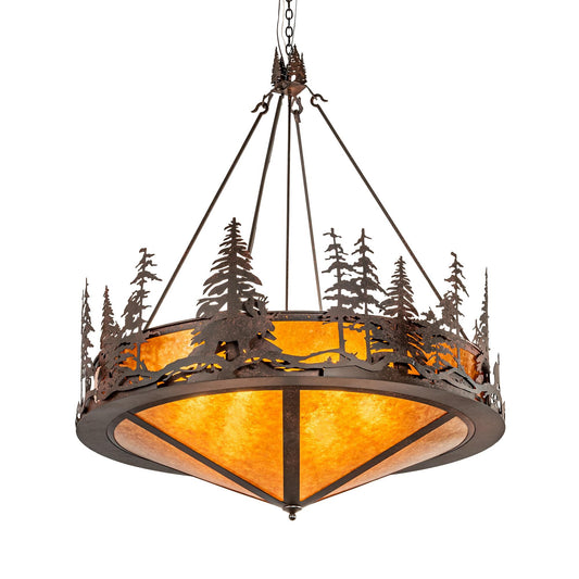 Meyda Lighting Moose At Dusk 54 Inch Large Pendant Cp745629