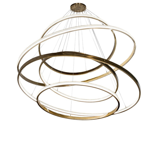 Meyda Lighting Anillo 84 Inch Led Chandelier Cp744562