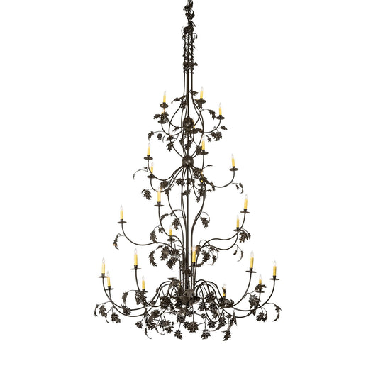 Meyda Lighting Oak Leaf 72 Inch Chandelier Cp744615