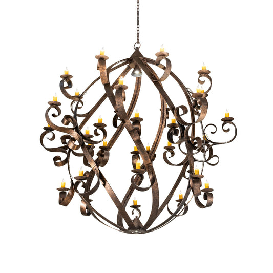 Meyda Lighting Caliope 100 Inch 12 Light Mini Chandelier Cp744601