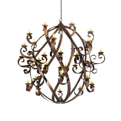 Meyda Lighting Caliope 100 Inch 12 Light Mini Chandelier Cp744601