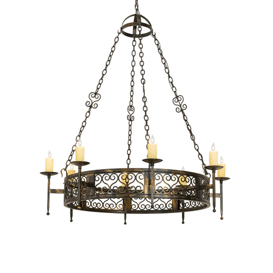 Meyda Lighting Toscano 48 Inch 6 Light Chandelier Cp744453