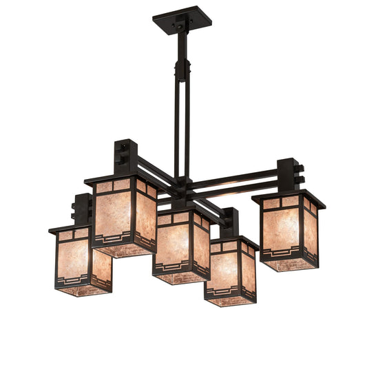 Meyda Lighting Roylance 51 Inch 6 Light Chandelier Cp744253