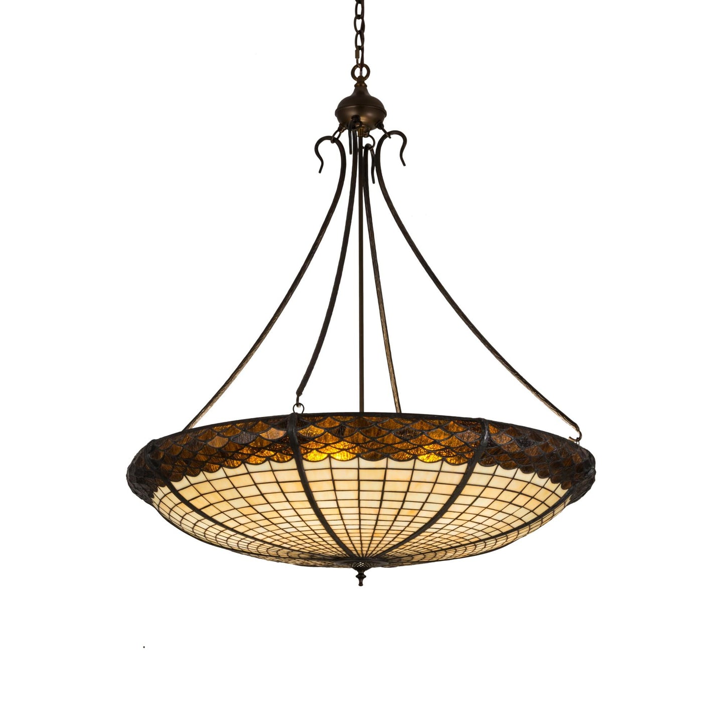 Meyda Lighting Greenbriar Oak 36 Inch Large Pendant Cp35189