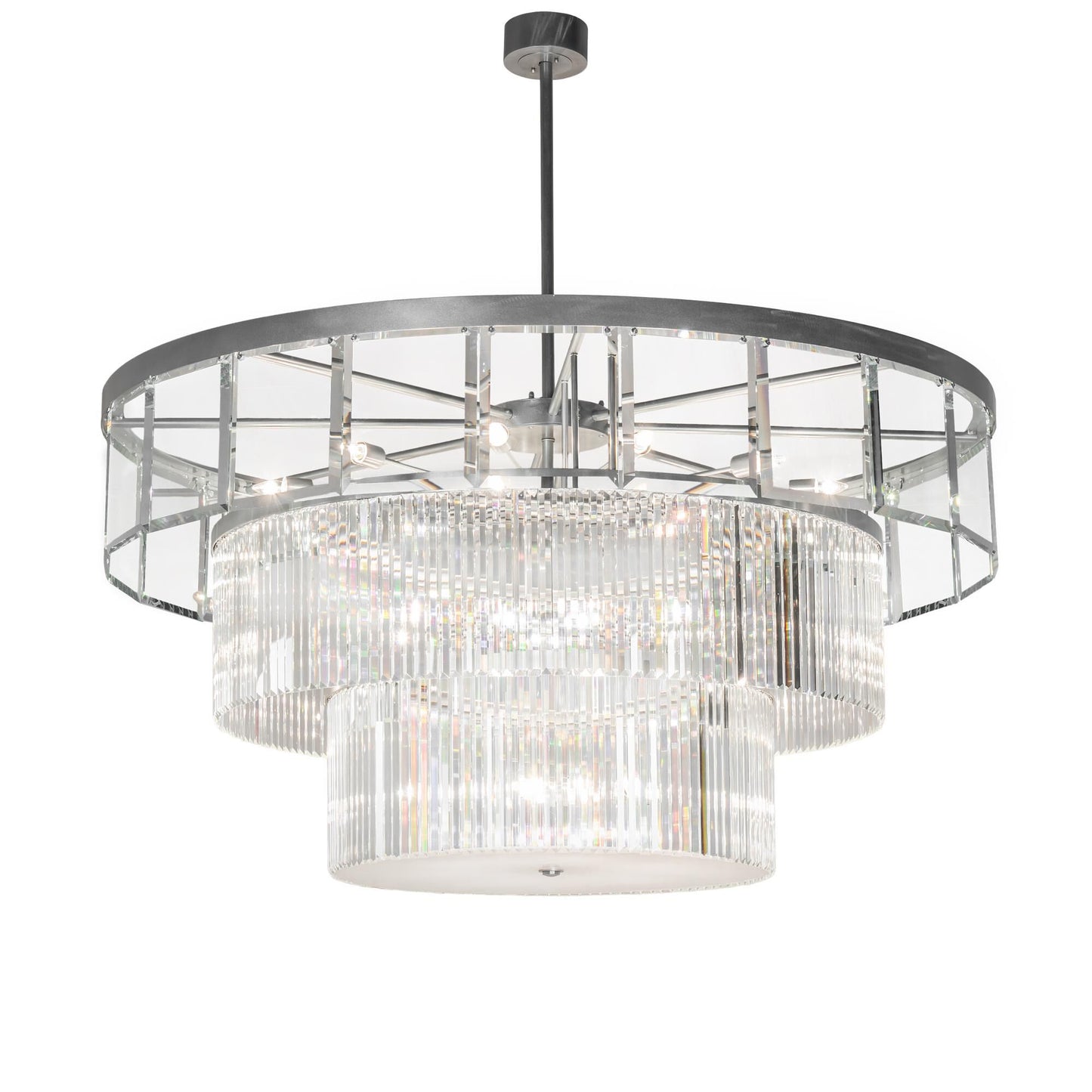 Meyda Lighting Beckam 72 Inch 27 Light Chandelier Cp744515