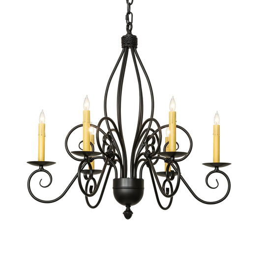 Meyda Lighting Squire 28 Inch Chandelier Cp744203