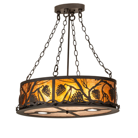 Meyda Lighting Pinecone 26 Inch Large Pendant Cp745250