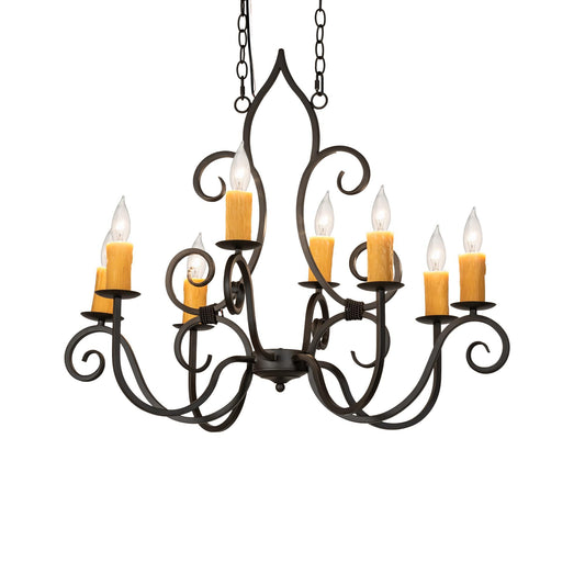 Meyda Lighting Clifton 36 Inch 2 Light Chandelier Cp744226