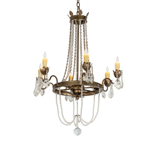 Meyda Lighting Dominique 28 Inch Chandelier Cp744307