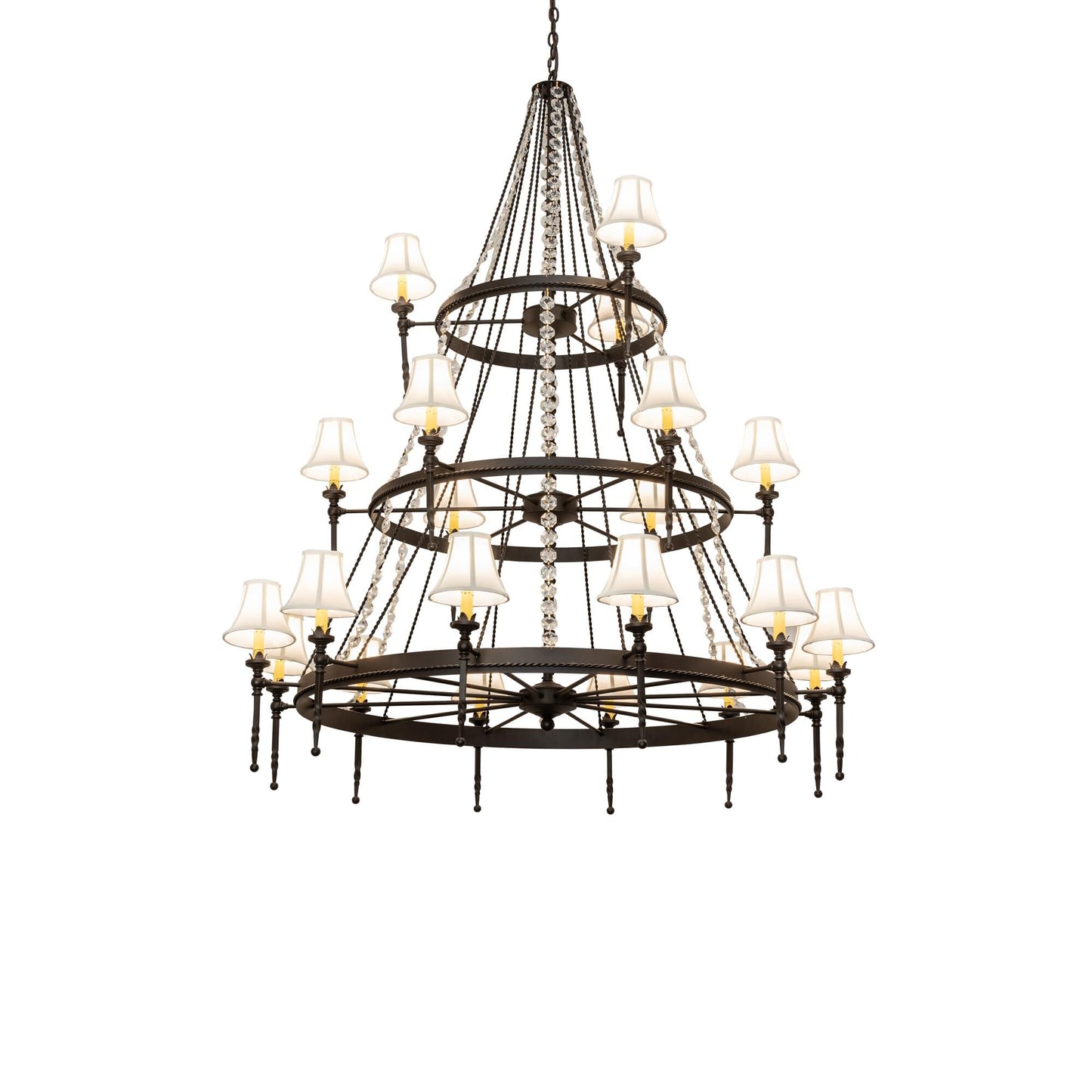 Meyda Lighting Amaury 56 Inch 8 Light Chandelier Cp744531