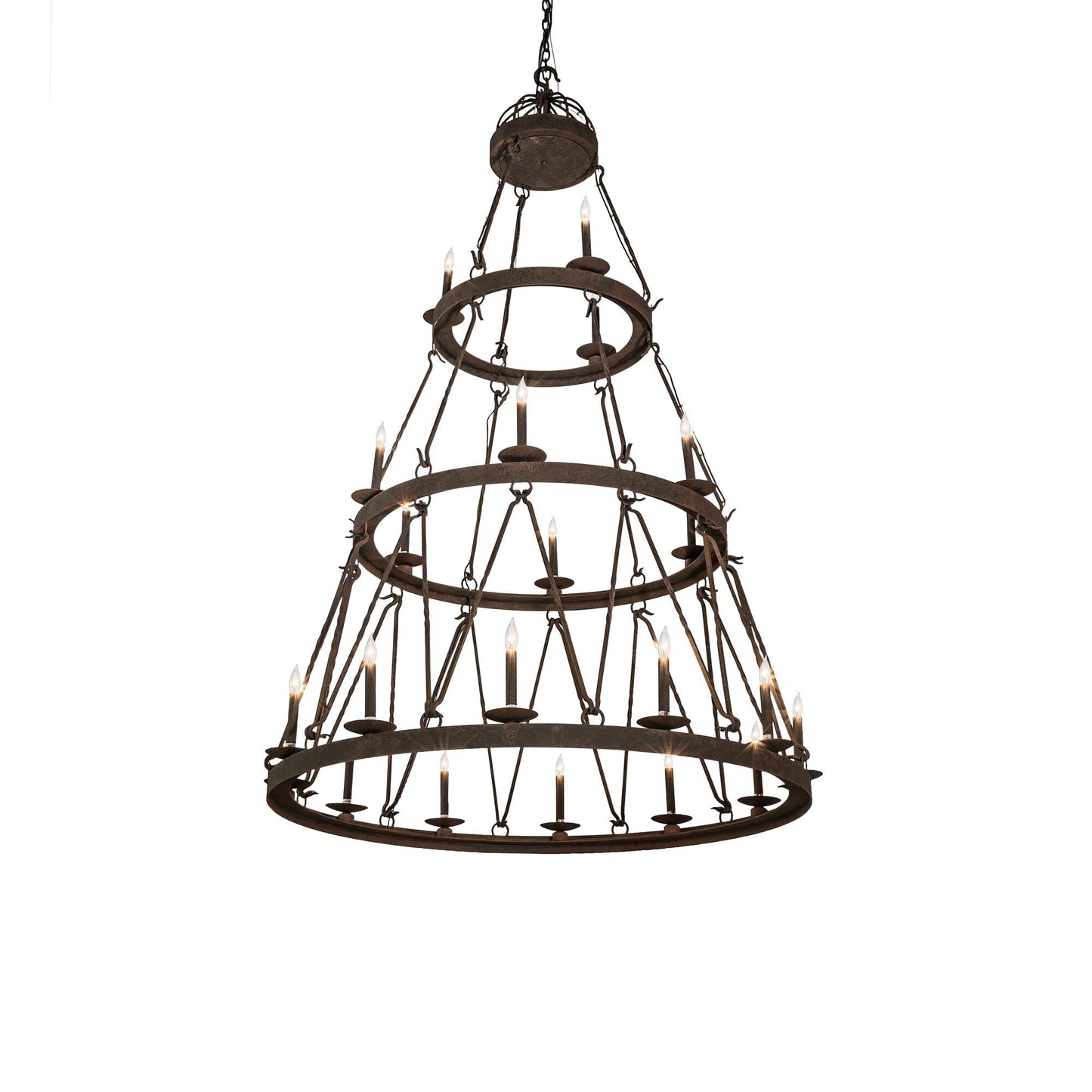 Meyda Lighting Lakeshore 54 Inch 10 Light Chandelier Cp744572