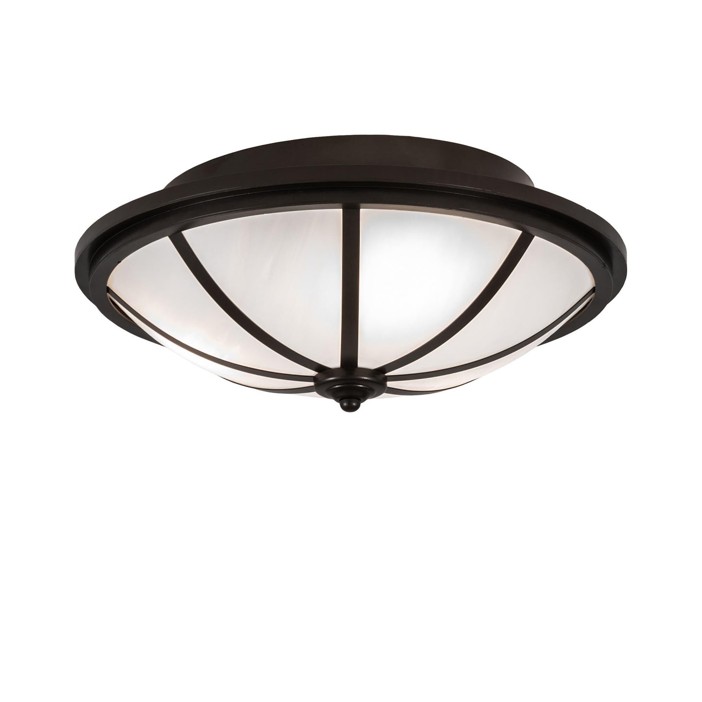 Meyda Lighting Commerce 16 Inch 3 Light Semi Flush Mount Cp746048