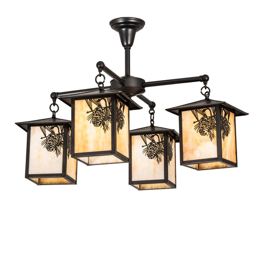 Meyda Lighting Seneca 32 Inch 6 Light Chandelier Cp744114