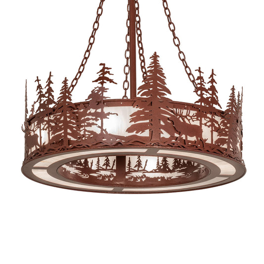 Meyda Lighting Elk At Dusk 36 Inch Large Pendant Cp745583