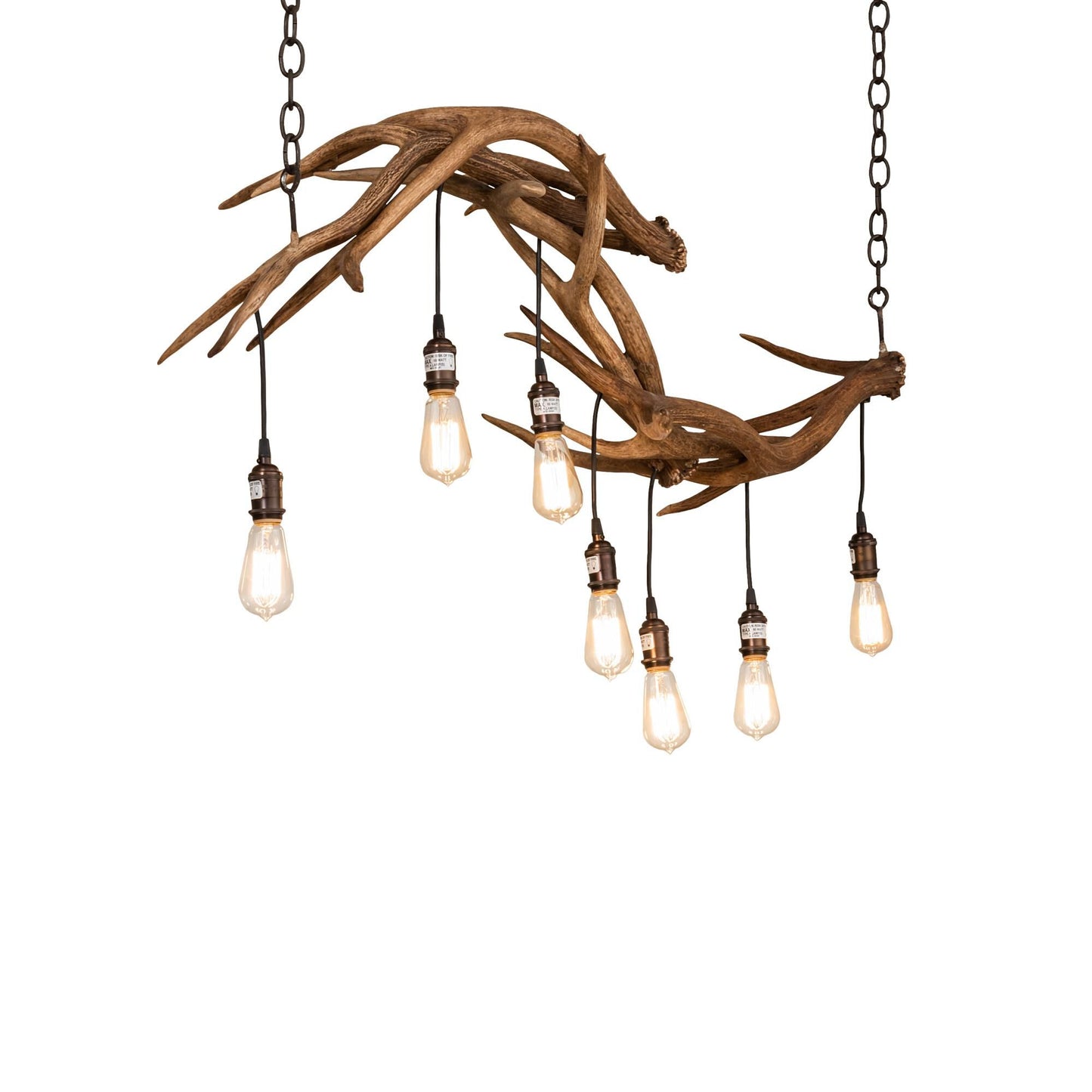 Meyda Lighting Antlers 52 Inch 8 Light Chandelier Cp744243