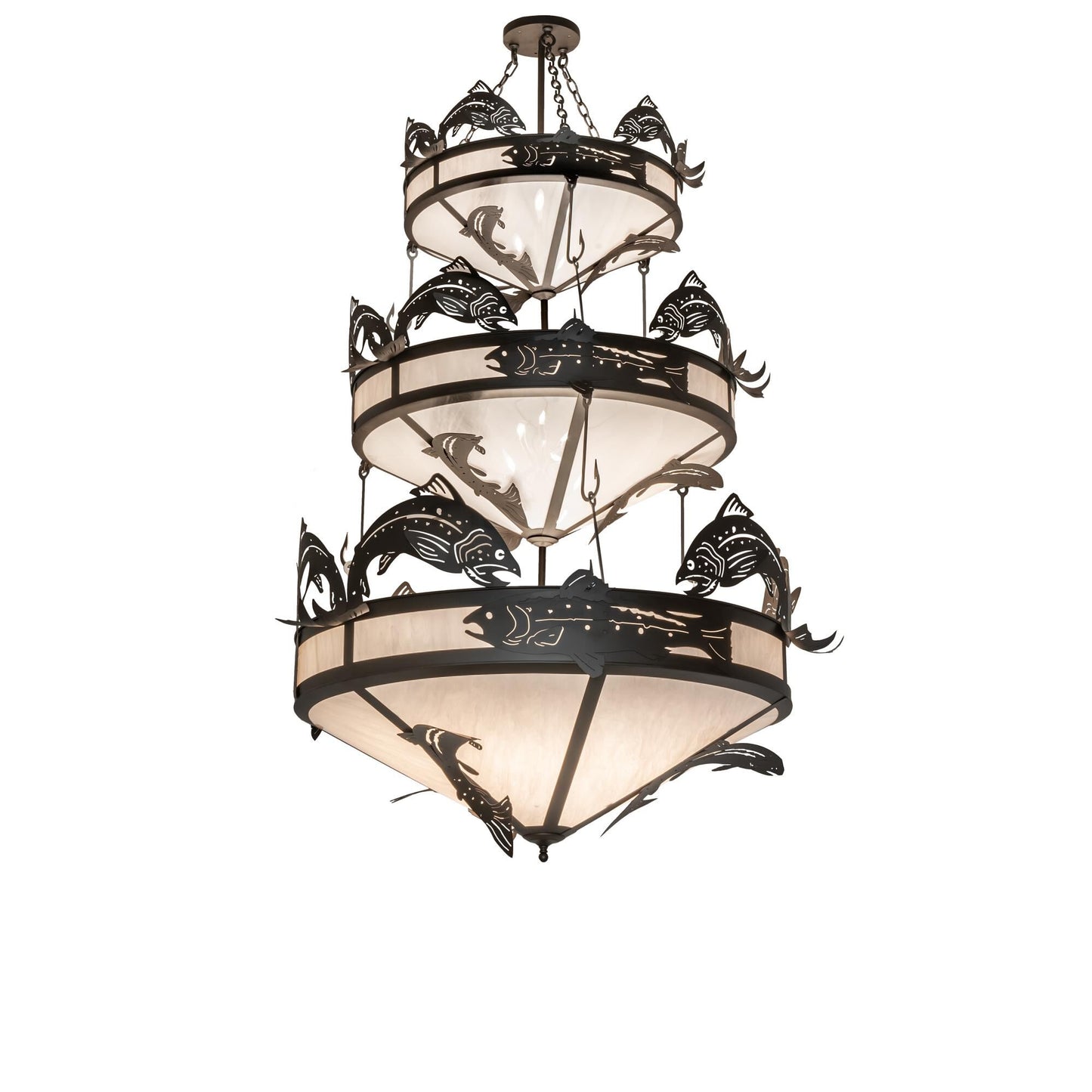 Meyda Lighting Catch Of The Day 58 Inch 6 Light Chandelier Cp744095