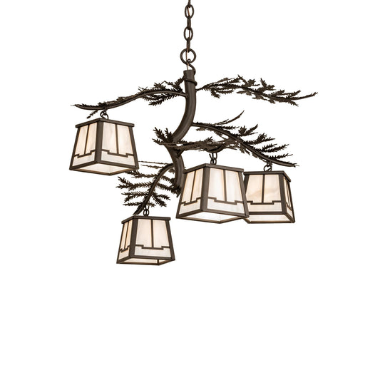 Meyda Lighting Pine Branch Valley View 26 Inch Large Pendant Cp747430