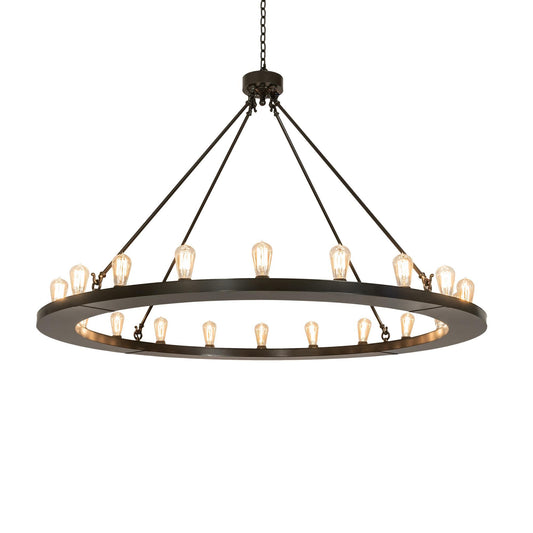 Meyda Lighting Loxley 60 Inch 20 Light Chandelier Cp744346