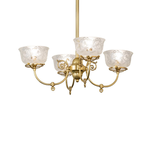 Meyda Lighting Revival 27 Inch 2 Light Chandelier Cp744280