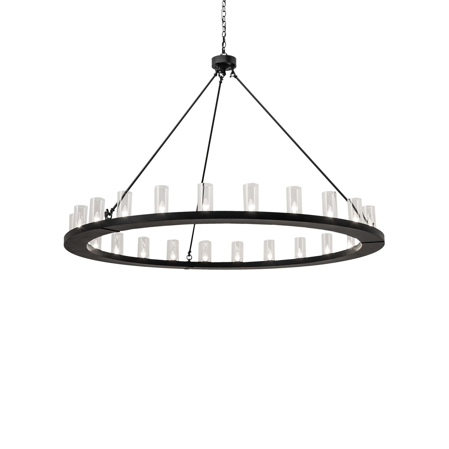 Meyda Lighting Loxley 72 Inch 24 Light Chandelier Cp744408