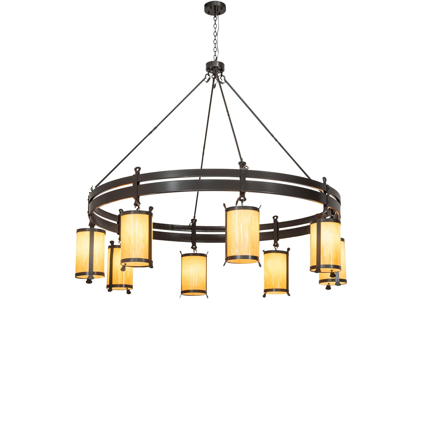 Meyda Lighting Beartooth 82 Inch 2 Light Chandelier Cp744552