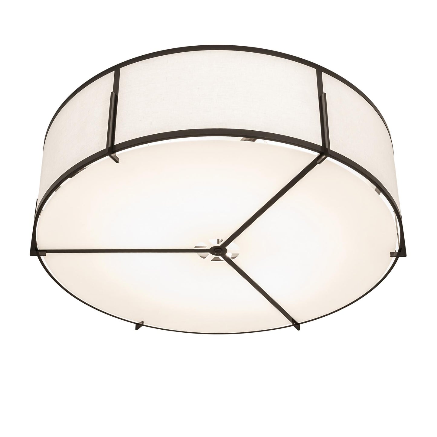 Meyda Lighting Cilindro 60 Inch 12 Light Flush Mount Cp779931