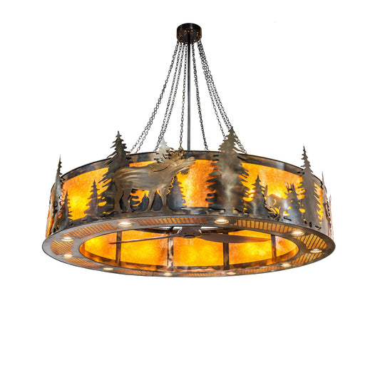 Meyda Lighting Roosevelt 115 Inch 6 Light Mini Chandelier Cp744607