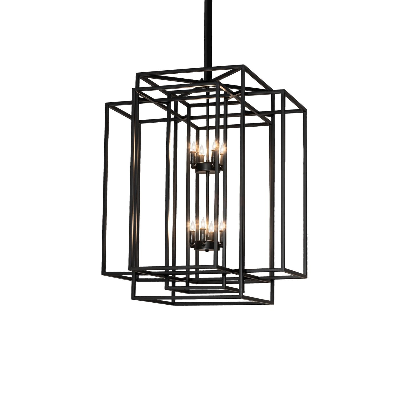 Meyda Lighting Kitzi Box 42 Inch Large Pendant Cp745668