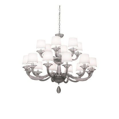 Meyda Lighting Murano Almaden 49 Inch 18 Light Led Chandelier Cp779823