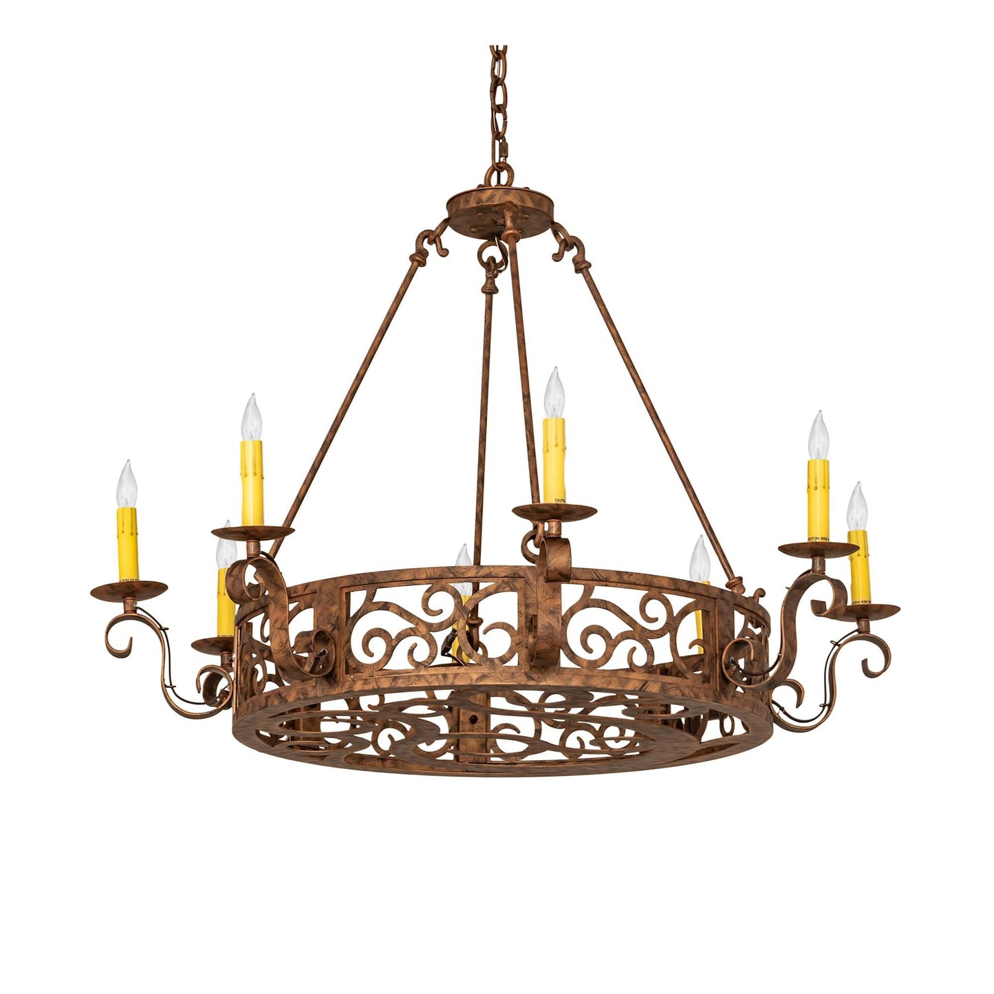 Meyda Lighting Delano 36 Inch 8 Light Chandelier Cp779779