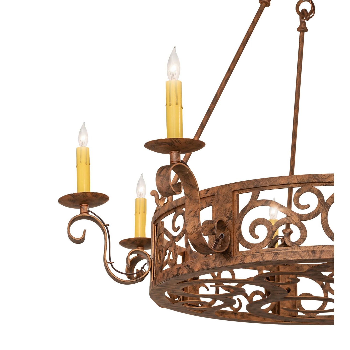 Meyda Lighting Delano 36 Inch 8 Light Chandelier Cp779779