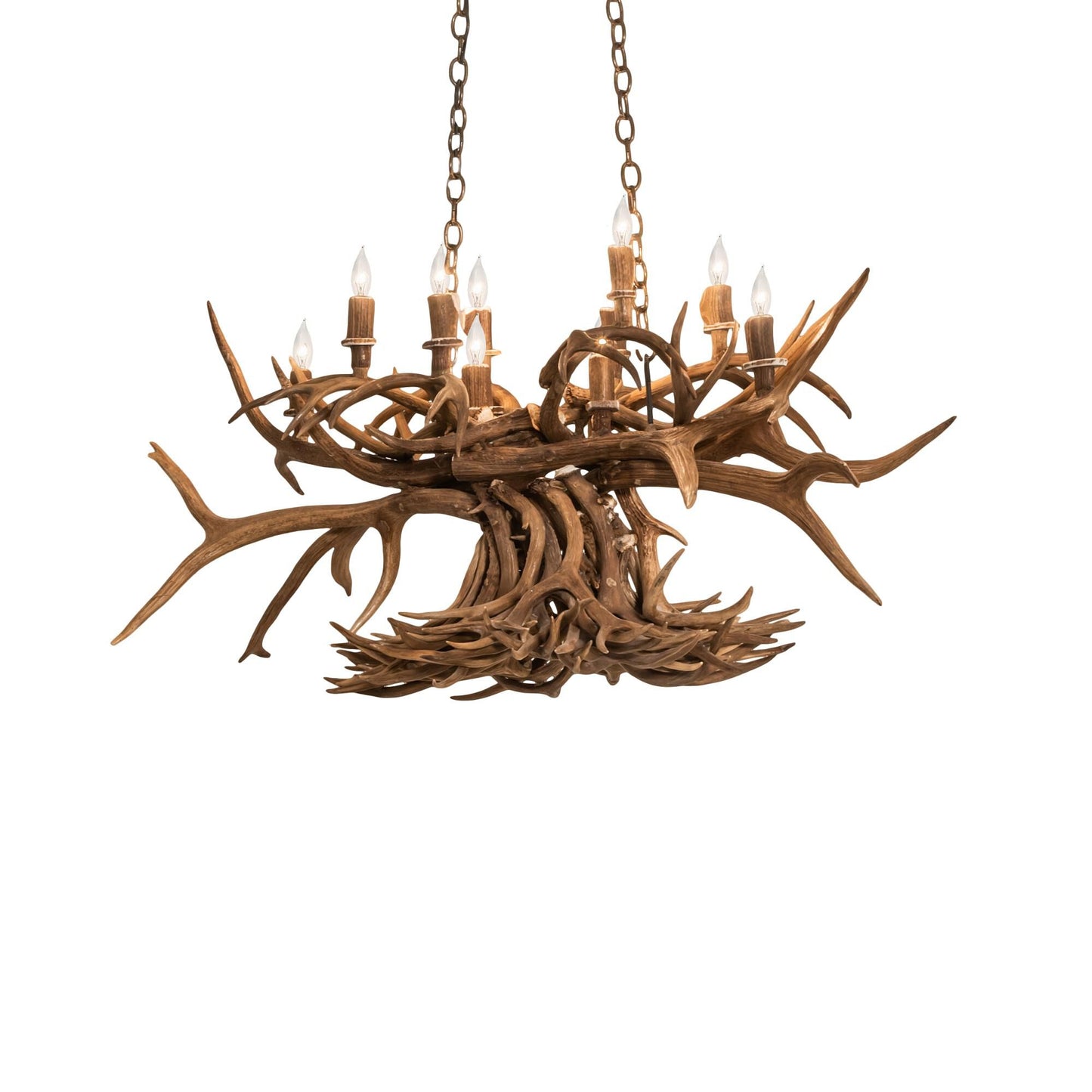 Meyda Lighting Antlers 50 Inch 3 Light Chandelier Cp744204