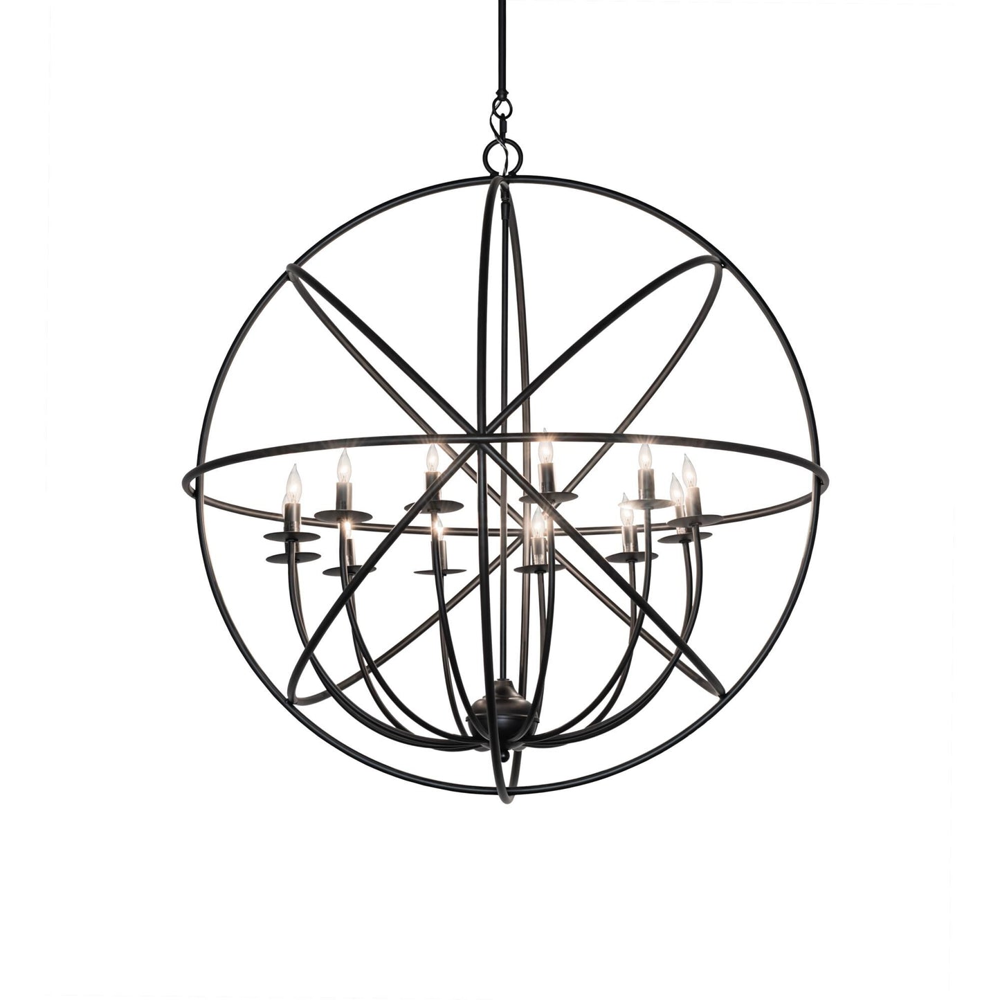 Meyda Lighting Atom Enerjisi 36 Inch 12 Light Chandelier Cp779799