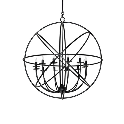 Meyda Lighting Atom Enerjisi 36 Inch 12 Light Chandelier Cp779799